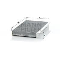 MANN FILTER Kupéfilter CUK2747