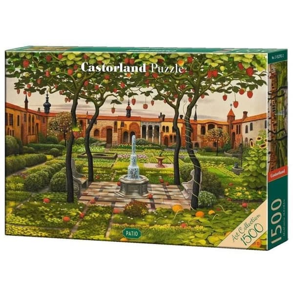 Pussel 1500 bitar: Patio