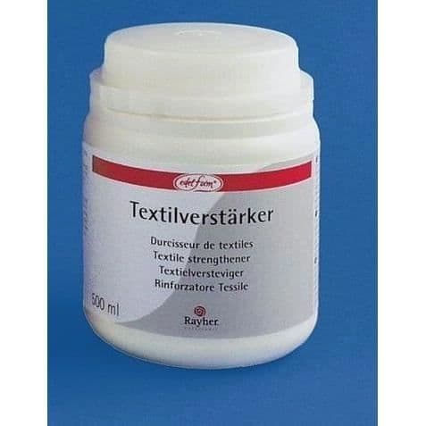 Härdare för textil - RAYHER - 500 mL - Vattenbaserad - Blir transparent - För tyger, läder och papper