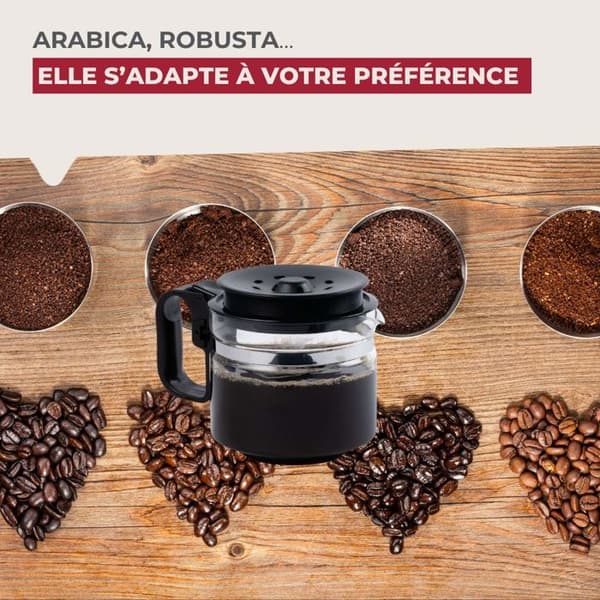 Anpassningsbar kanna för kaffebryggare American Tradition Fackelmann Basic