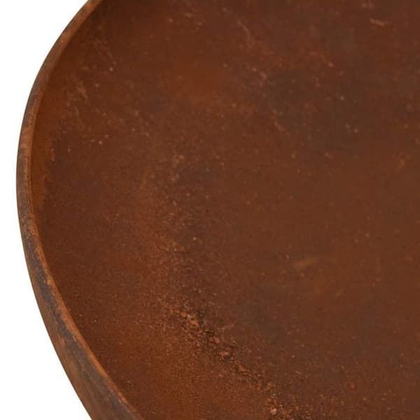 Foyer - vidaXL - 313345 - Stål - 80 cm - Rund