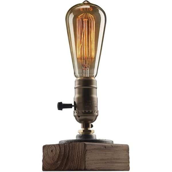 Skrivbordslampa - XIHOME - Steampunk - Brun - Energibesparing