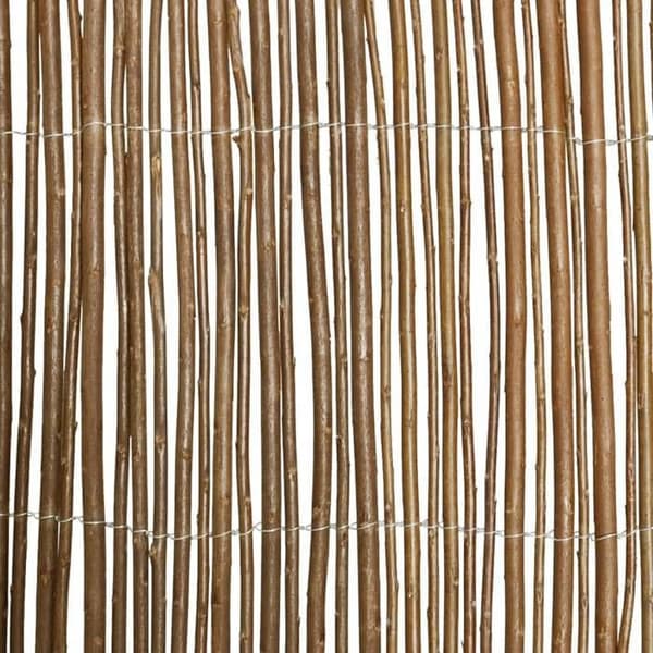 vidaXL Pilträdsstängsel 500x100 cm 140386