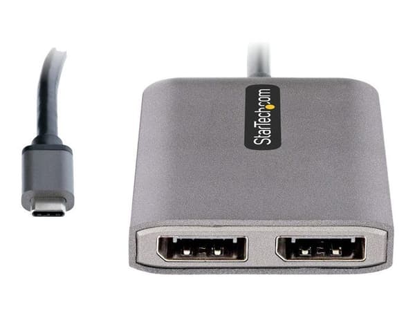 USB-C MST Hub - STARTECH - Dual-DP - 4K 60Hz - HDR - 2 portar