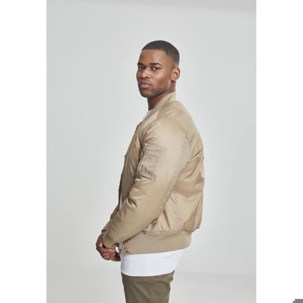 Jacka - Urban Classics - Basic Bomberjacka - Beige - Mixad - Vuxen