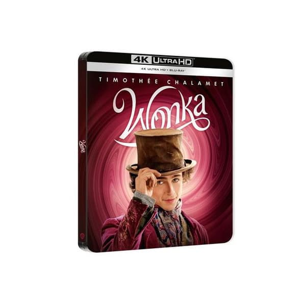 Wonka SteelBook® Blu-ray 4K Ultra HD