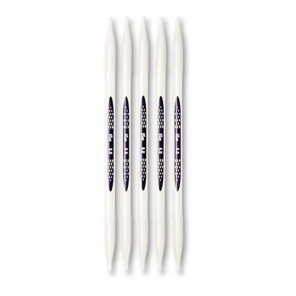PRYM Ergonomics 20 cm 8 mm dubbelspetsiga stickor - 5-pack