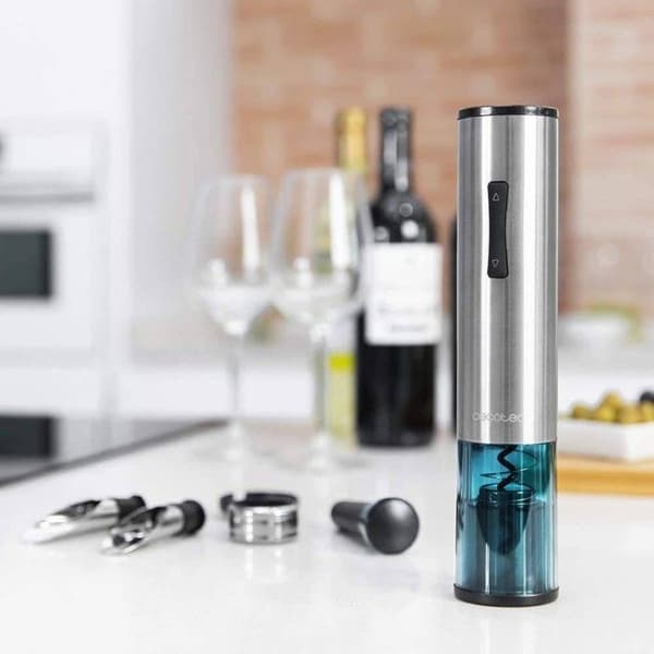 Cecotec elektrisk korkskruv InstantCork 1000 Gourmet. Rostfritt stål