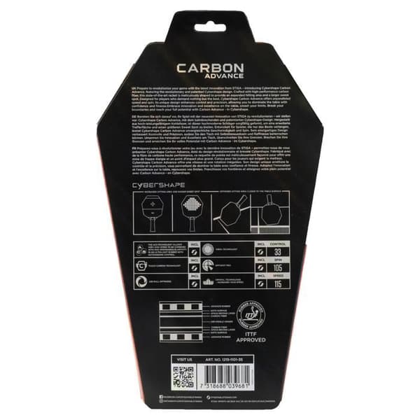 STIGA Carbon Advance bordtennisrack