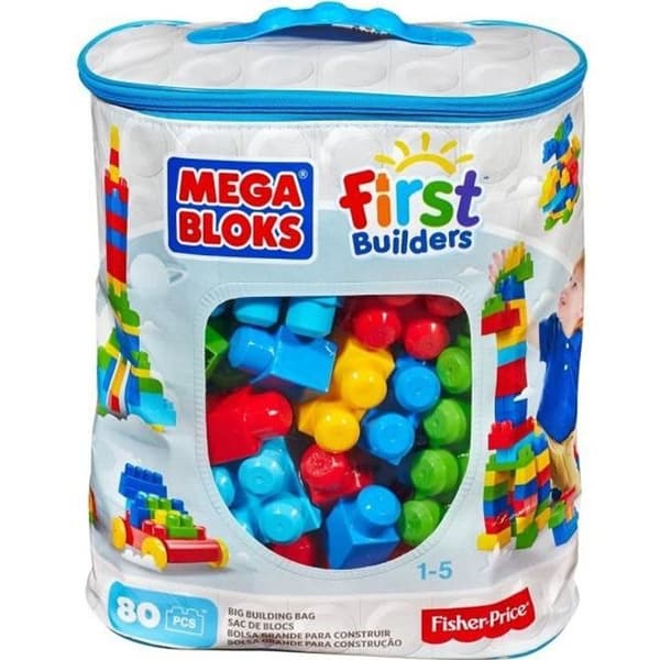 MEGA BLOKS First Builders - Klassisk väska - 80 block