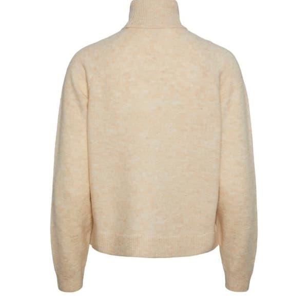 Pull col roulé dam Pieces Pcjuliana