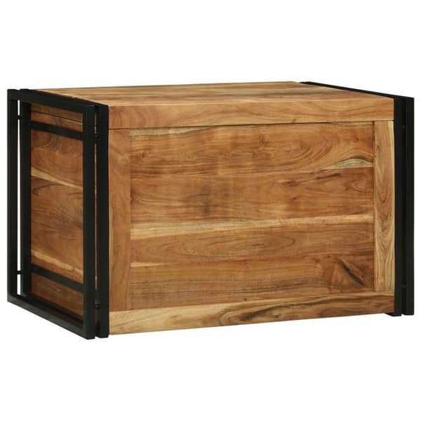 Förvaringslåda 80x50x50 cm Massivt Akaciaträ