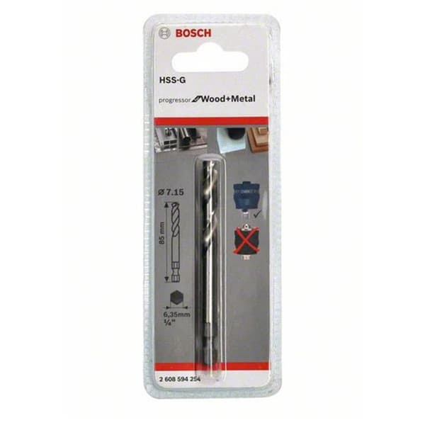 Centreringsborr Plus HSS-G 85 mm BOSCH - 2608594254