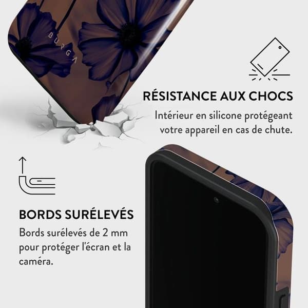 Coque Tough MagSafe Apple iPhone 15 Pro - Velvet Night