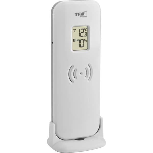 TFA Dostmann 30.3249.02 Trådlös termo/hygrometer 433 MHz