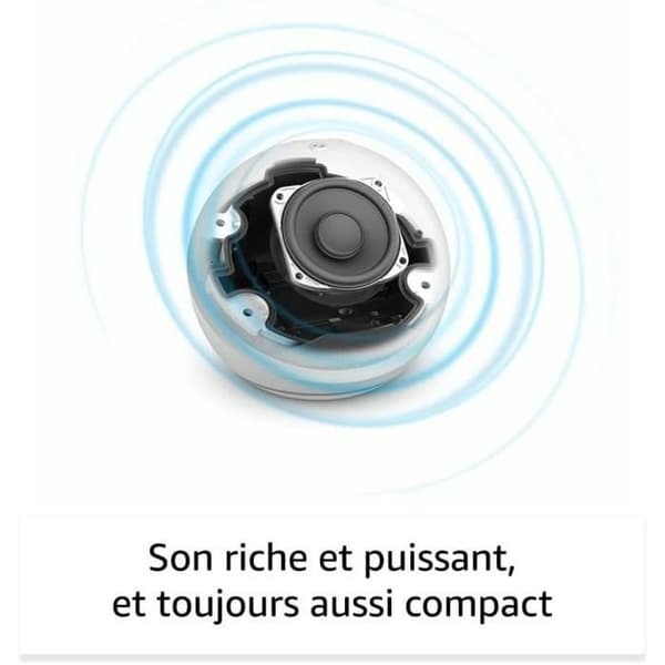 Röstassistent - AMAZON - ECHO DOT (5:e gen.) - Integrerad Alexa - Marinblå