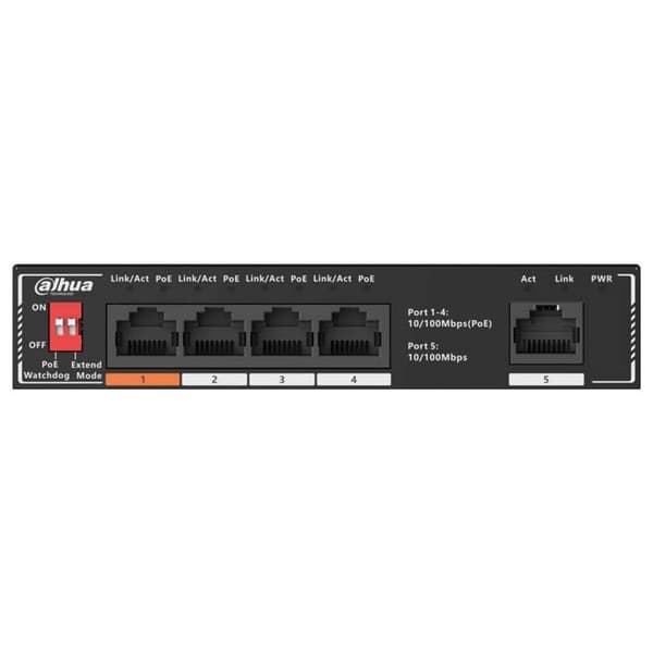 Dahua Technology DH-SF1005P nätverksswitch 1800 MBit/s