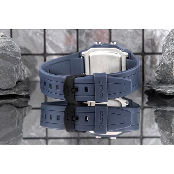 Herrklocka CASIO W-800H-2AVDF - Digital - Plast - Sport - Blå