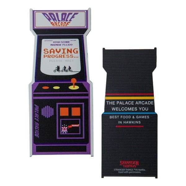 Cinereplicas - Stranger Things - Metalbokmärke Stranger Things arcade