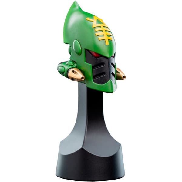 Staty replika av hjälmen från Striking Scorpion Warhammer (40K)