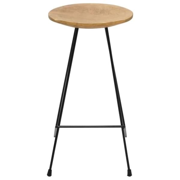 vidaXL Barstolar 2 st Massiv teak