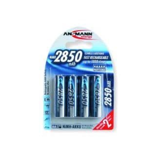Ansmann Uppladdningsbara Pajer Mignon AA HR6 4 st 2850 mAh