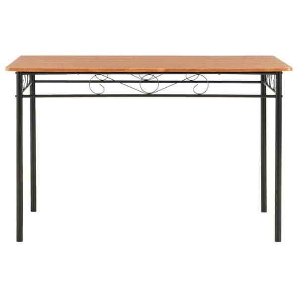 vidaXL Matbord Brun 120 x 70 x 75 cm MDF