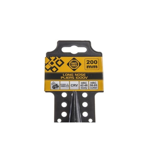 Pince pointue Forte Tools VDE01003-8, 200 mm