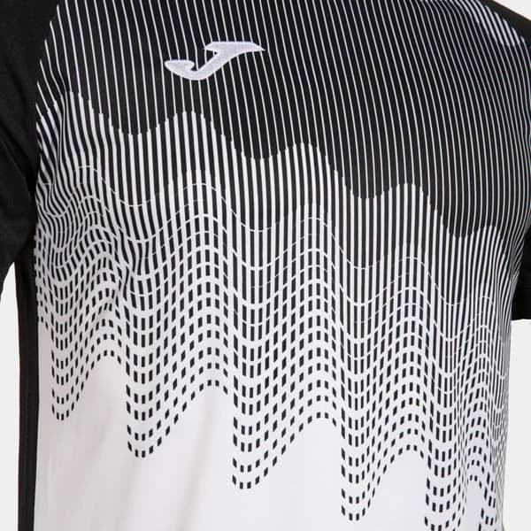 V-ringad tröja Joma Tiger VI - vit/svart