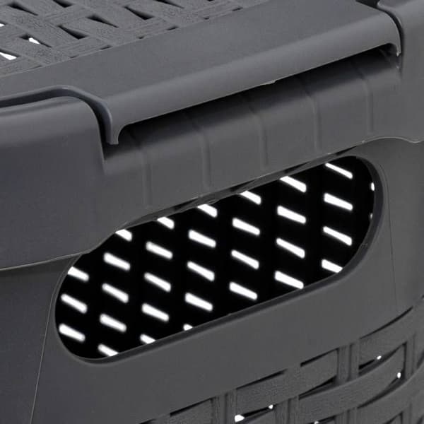 Slim Rattan korg 40L betonggrå - 5 five simply smart