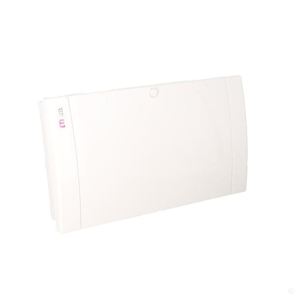 Inbyggd distributionsskåp 36 moduler IP40 vit dörr ECM36PO-s