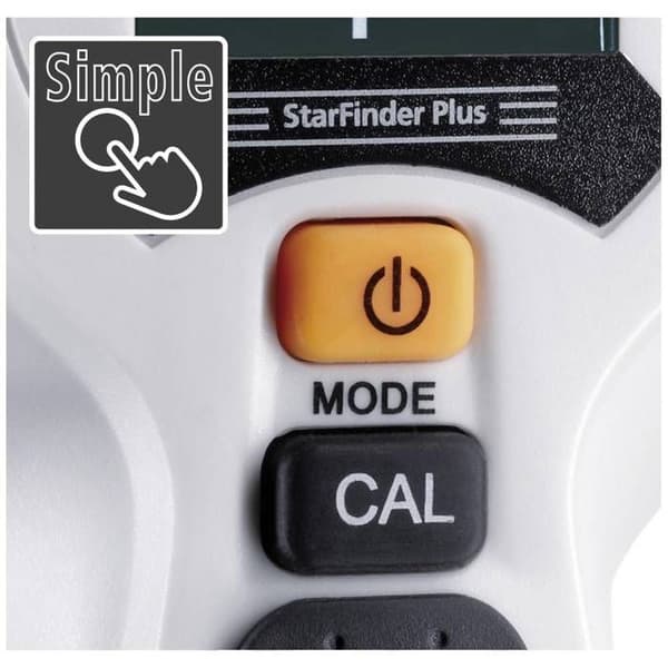 Väggscanner - LASERLINER - StarFinder Plus - Detektionsdjup 40 mm - Precision 40 mm - Ej specificerat