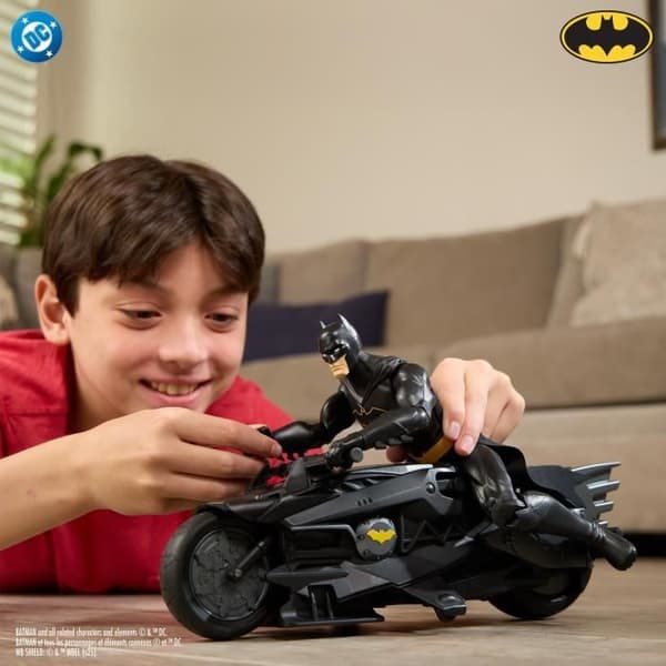 Pack Batcycle RC + Batman - Figur 30 cm - Batman
