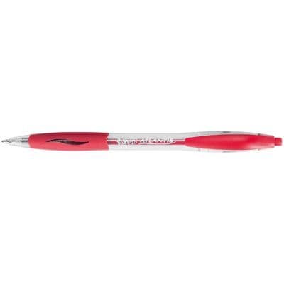 Stylo BIC ATLANTIS retraktabel röd