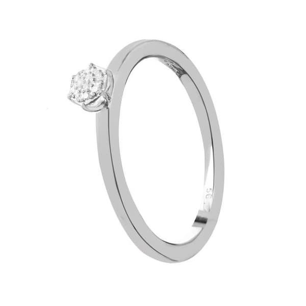 Ring - Thomas Sabo - DT00127251456 - Silver - One size - Glittrande kristaller