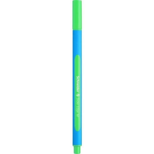 Kullpenna - SCHNEIDER - Slider Edge - Grön Bläck - Medelspets - Viscoglide®