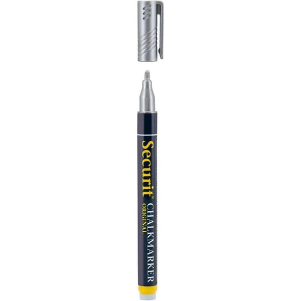 Marqueurs Crié Liquide - SECURIT - LITEN - Guld - Silver - Spets 1-2 mm