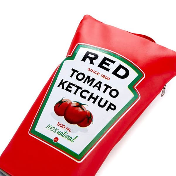 Ketchup plastpåse