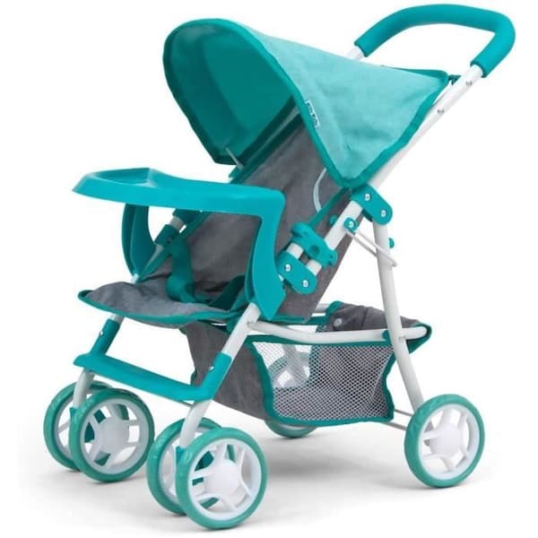 Milly Mally barnvagnsdockor Kate Prestige54 cm mintgrön/grå