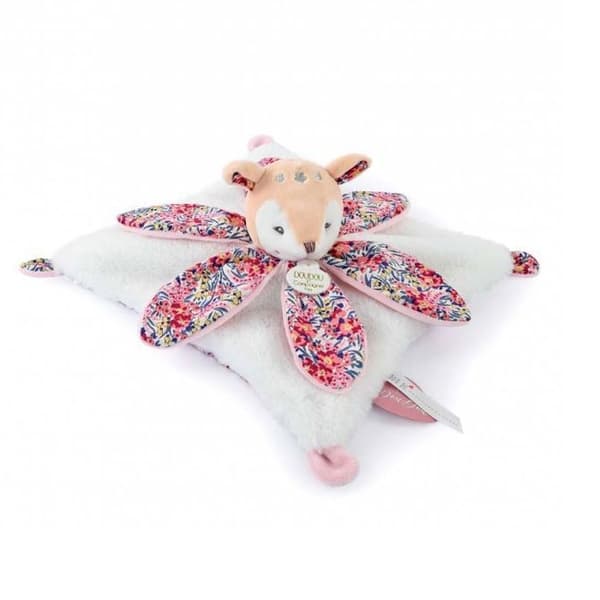 Doudou petal Faon Boh'aime - DOUDOU ET COMPAGNIE - Gosedjur/Doudous - Rosa - 100 % polyester