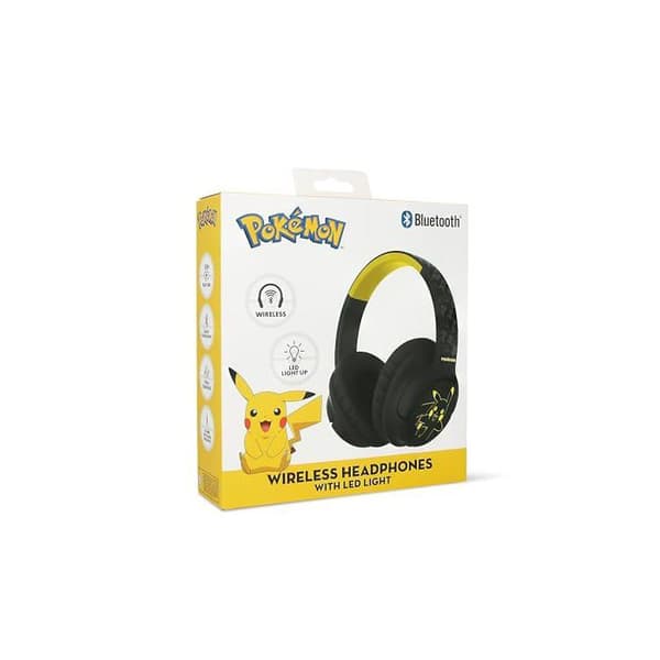 Trådlösa hörlurar - OTL TECHNOLOGIES - Pikachu - Fällbara - Bluetooth V5.3 - LED