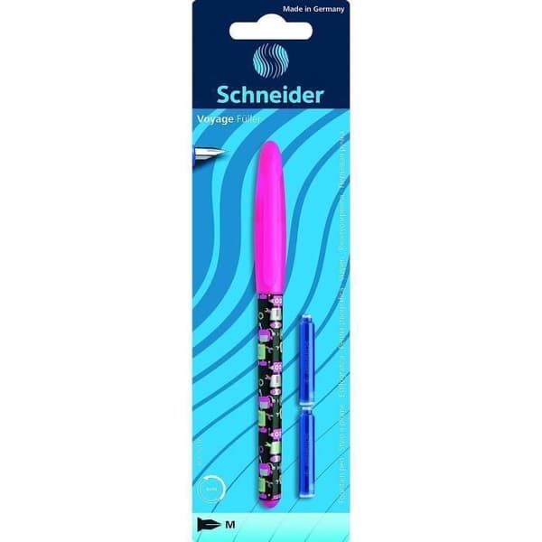 Reservoarpenna - SCHNEIDER - Resor - Vit - Diverse - Spets - Medium