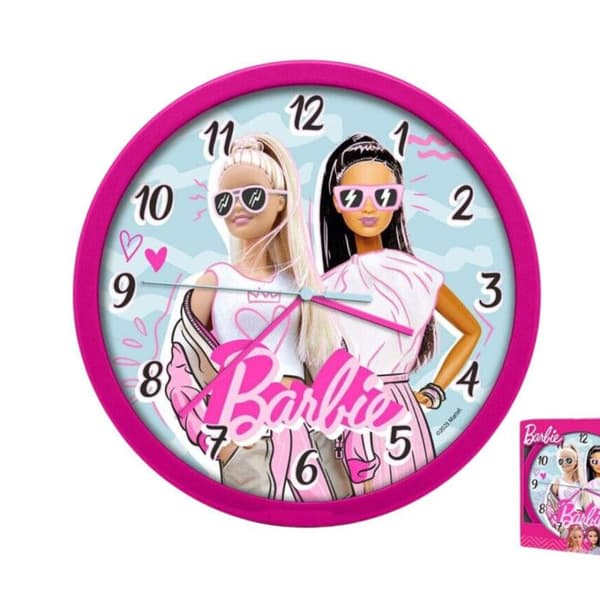 Klocka - KIDS LICENSING - Barbie - Rosa - Barn - Kvarts