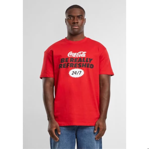 T-shirt oversize Merchcode Coca Cola Refreshed