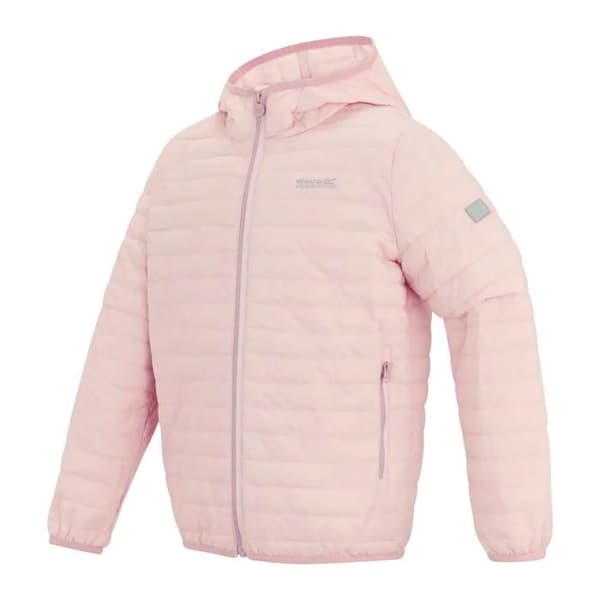 Regatta Hillpack barnjacka med huva - rosa dimma