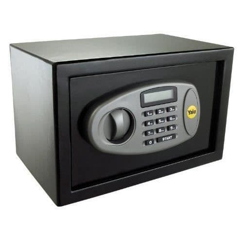 Digitalt kassaskåp - YALE - YMS - 25 cm - Stål - Programmerbart tangentbord