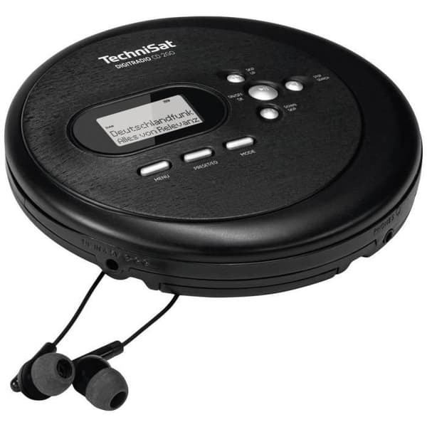 Radio-CD-spelare - TechniSat - DIGITRADIO CD 2GO BT - DAB+ - FM - Bluetooth
