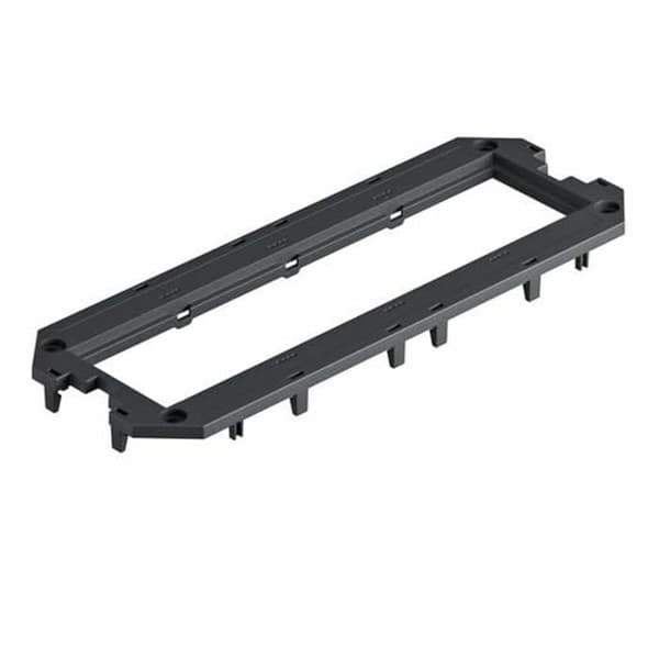 Elpanelkomponent - Obo bettermann-modul - 7408763 - Abdeckplatte UT4​P4 für UT4 4 Modul45 ()