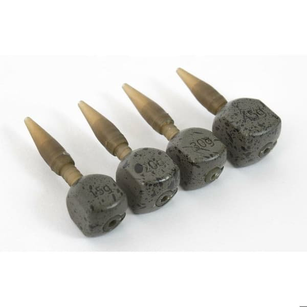Plomber - PRESTON - Ics In-Line Match Cube - Pack om 2 - 15 g - Brun