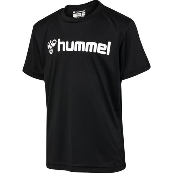 Barntröja Hummel Logotyp - svart